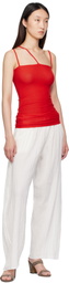 Baserange Red Nida Tank Top