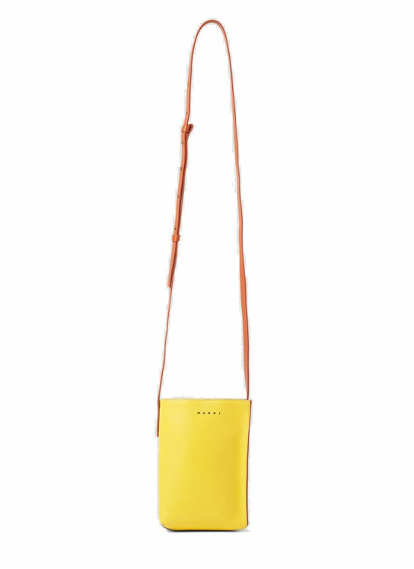 Photo: Marni - Colour Block Crossbody Bag in Yellow