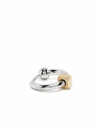 EÉRA 18K White Gold Mini Hoop Earring