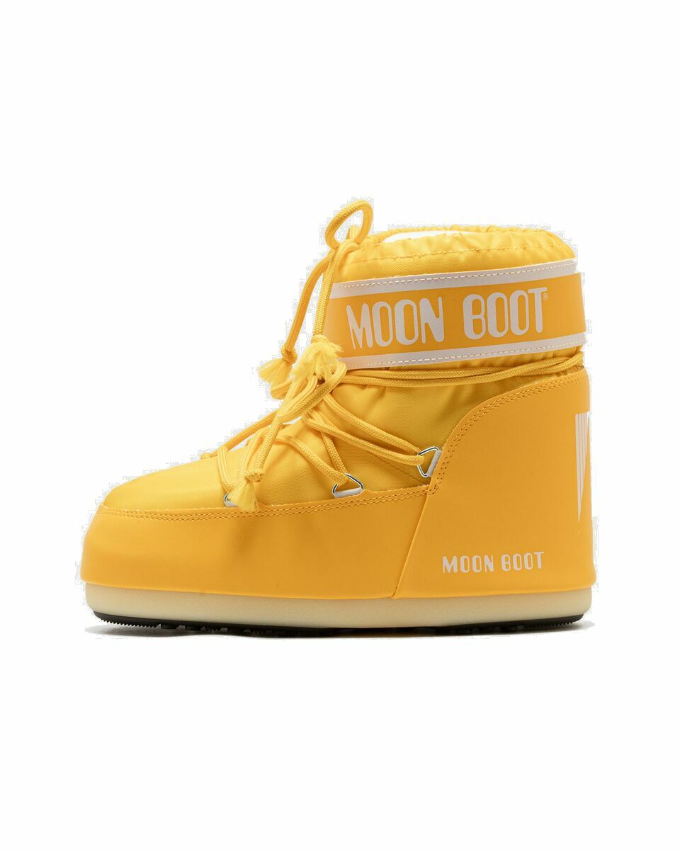 Photo: Moon Boot Icon Low Nylon Yellow - Mens - Boots