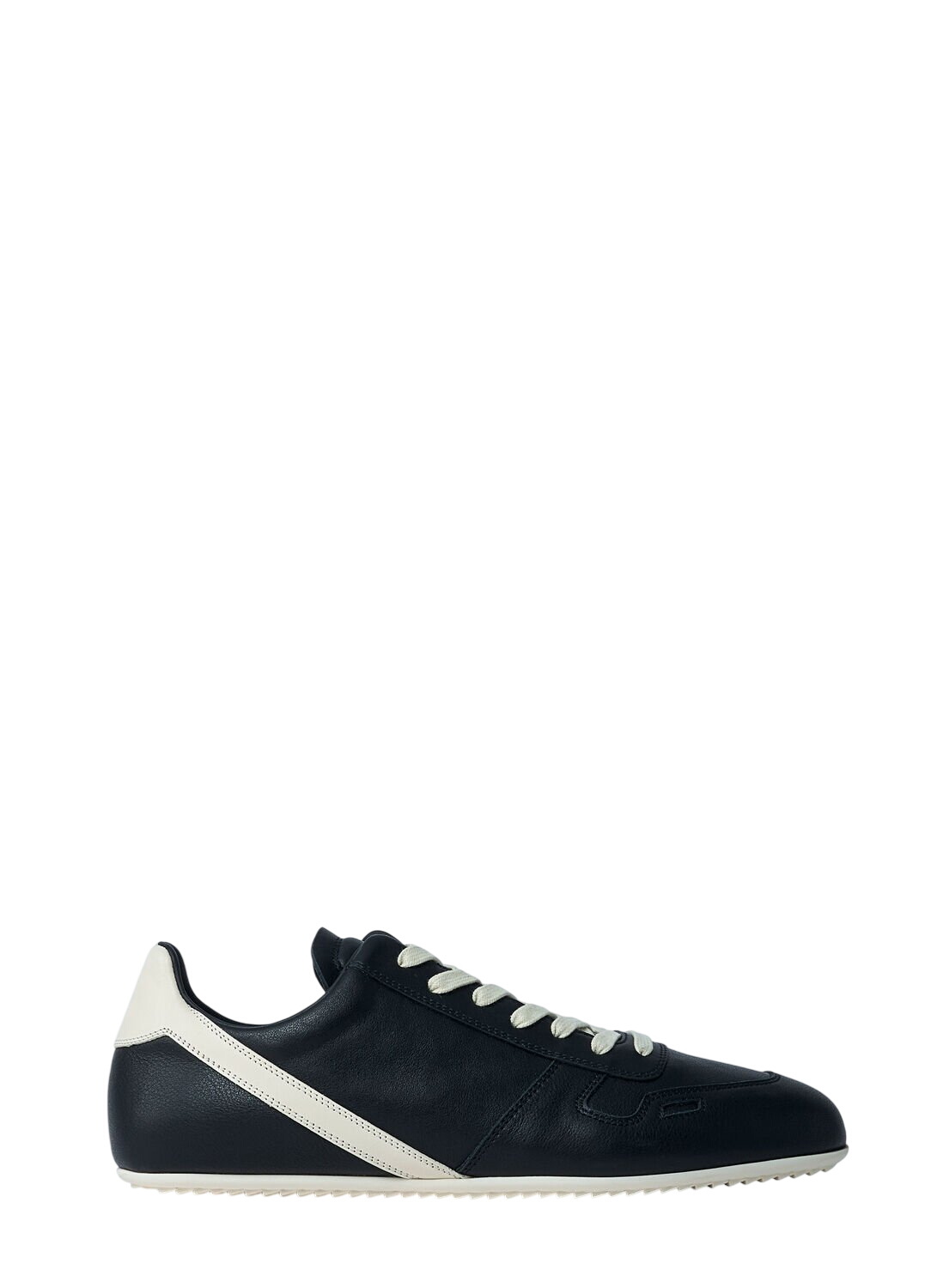 Rick Owens Black Pirarucu Geobasket High-Top Sneakers Rick Owens