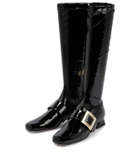 Roger Vivier Très Vivier patent leather knee-high boots