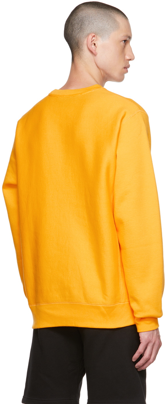 Cowgirl Blue Co Yellow Script Sweatshirt
