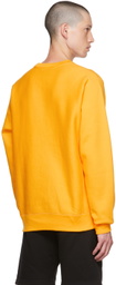 Cowgirl Blue Co Yellow Script Sweatshirt
