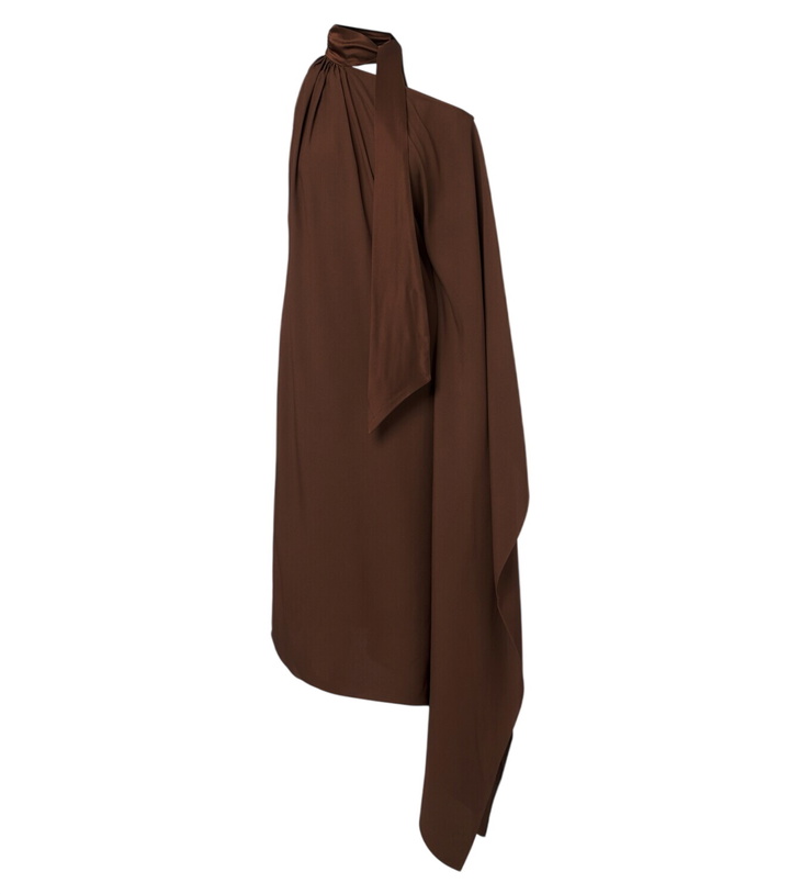 Photo: Taller Marmo Atlas asymmetric scarf-detail midi dress