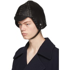 Loewe Black Biker Cap