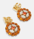 Dolce&Gabbana DG embellished clip-on earrings