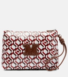 Max Mara Tazzina Small canvas pouch