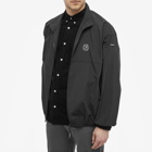 Neighborhood Men's Poly Stand Track Jacket in Black