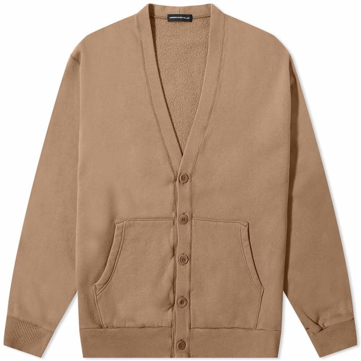 Photo: Undercover Men's Jersey Cardigan in Beige