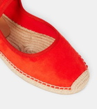 Tory Burch Suede Mary Jane flats