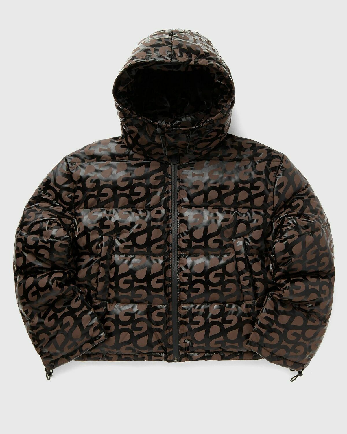Stine Goya Hooded Long Sleeve Puffer Blue Down & Puffer Jackets