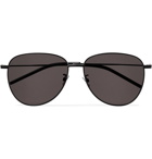 SAINT LAURENT - Round-Frame Metal Sunglasses - Black
