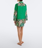 Alémais Porter printed linen minidress