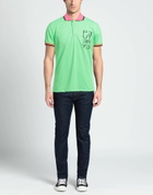 Peuterey Mens Polo shirt Lime in Green