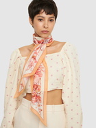 ZIMMERMANN - Printed Silk & Cotton Scarf