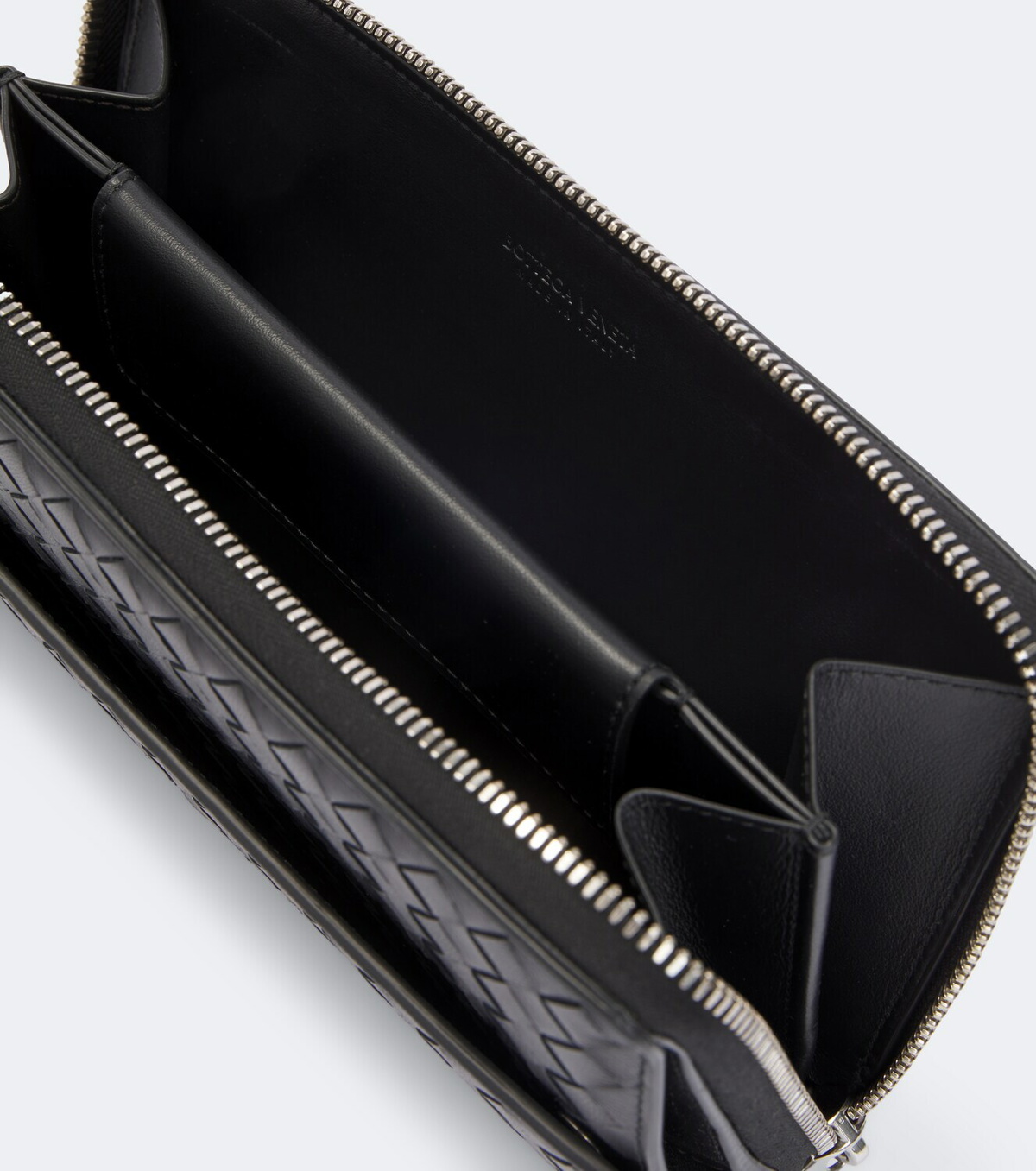 Bottega Veneta Intrecciato leather pouch