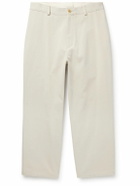 A.PRESSE - Type.3 Tapered Cotton-Twill Chinos - Neutrals