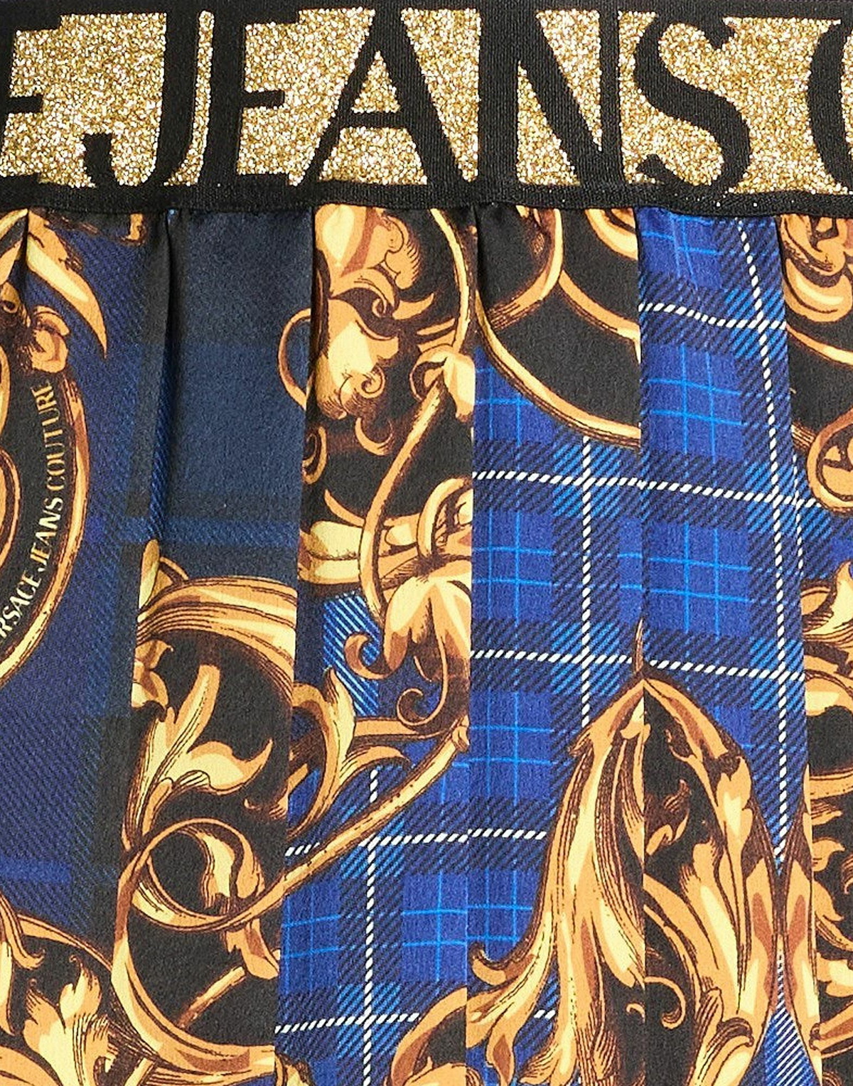 Versace Jeans Couture Womens Mini skirt in Blue