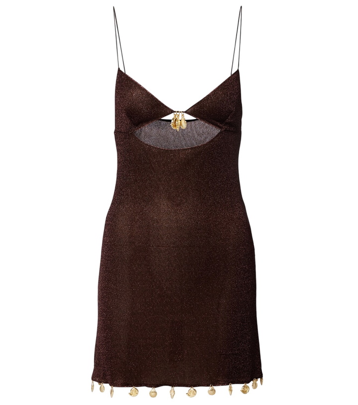 Photo: Oséree Lumière cutout minidress