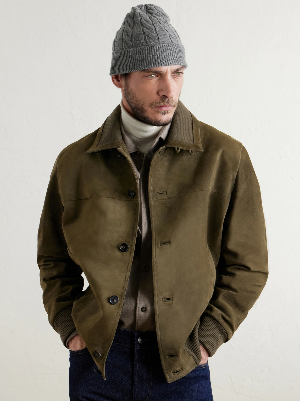 Loro Piana - Cedar Cable-Knit Cashmere Beanie - Blue