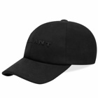 Isabel Marant Men's Tyrone Logo Cap in Black