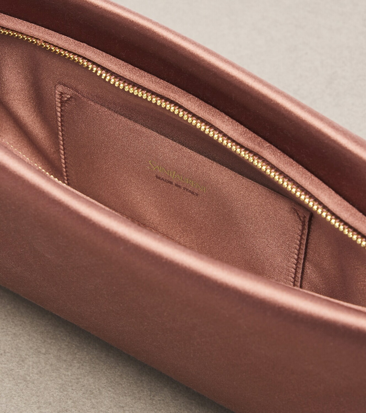 Saint Laurent Evening satin clutch