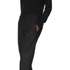 Neil Barrett Black Skinny Diagonal Trousers