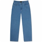Stan Ray Men's Wide 5 Jeans in Light Blue