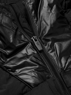 ON - Challenger Webbing-Trimmed Quilted Shell Hooded Down Jacket - Black