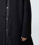 Moncler Genius x Jil Sander virgin wool down coat