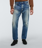 Saint Laurent - Mid-rise straight jeans