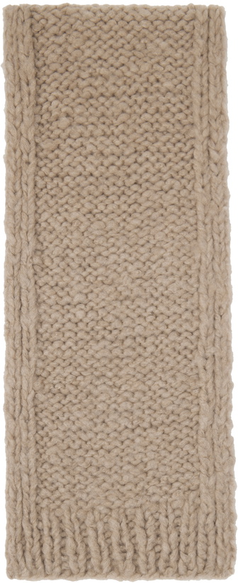 Photo: Gabriela Hearst Beige Pyke Scarf