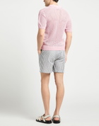 Laneus Mens Polo shirt in Pink