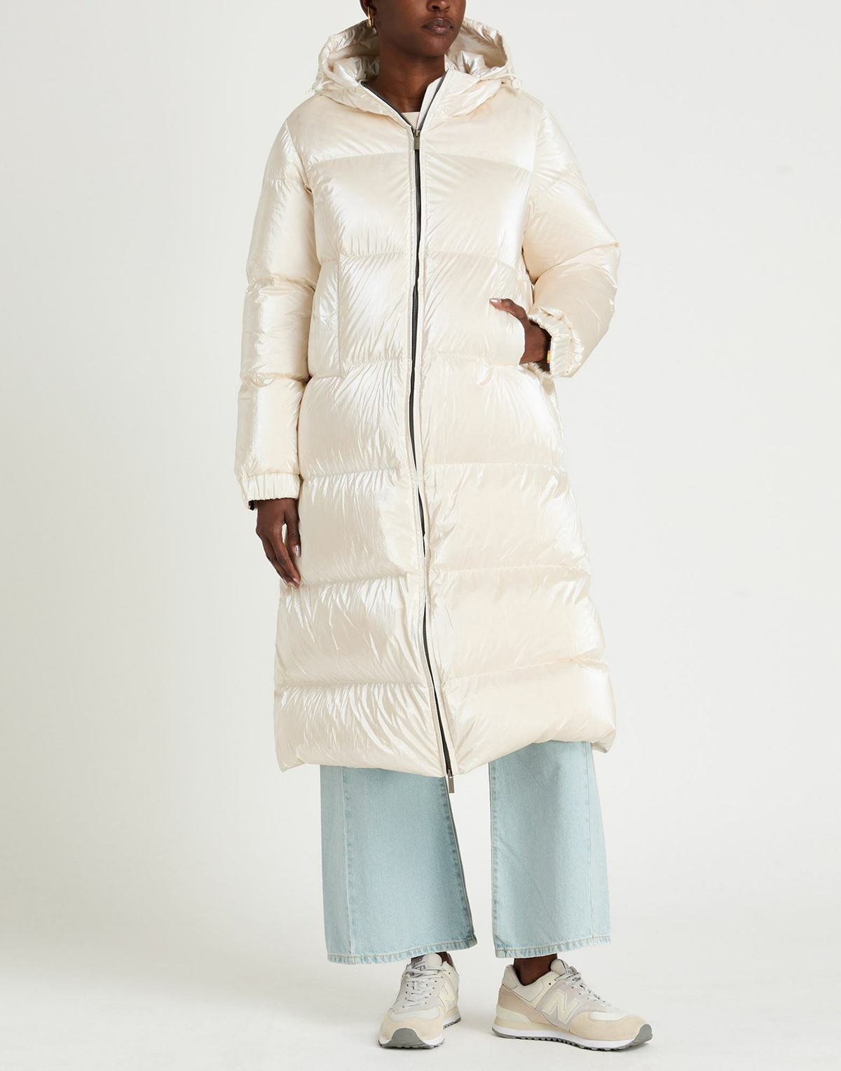 K-way Womens Puffer Ivory