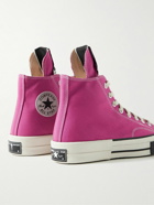 Rick Owens - Converse DRKSHDW TURBODRK Chuck 70 Canvas High-Top Sneakers - Pink