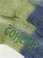 Anonymous ism - GOHEMP Tie-Dyed Cotton-Blend Socks