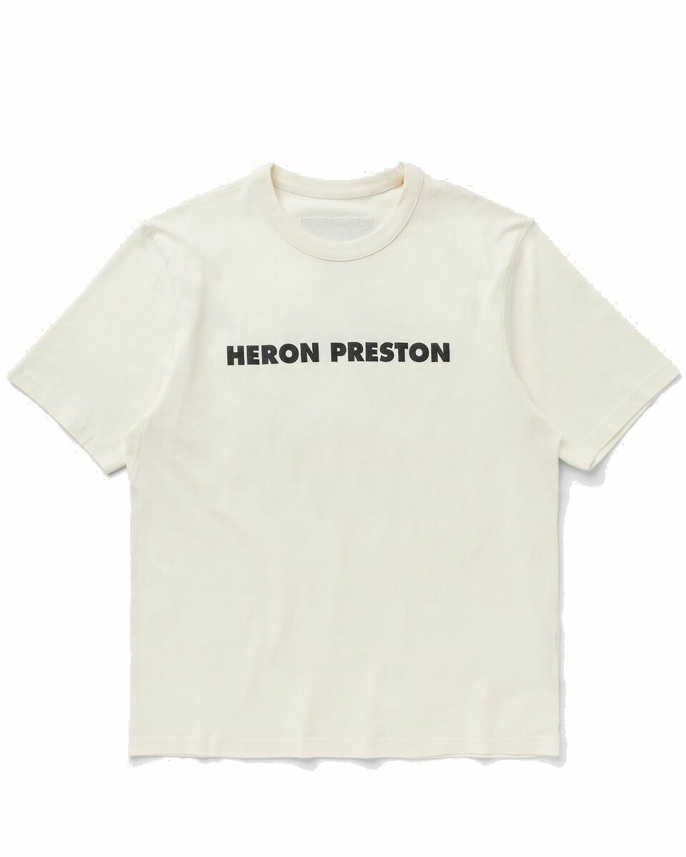 Photo: Heron Preston This Is Not Ss Tee White - Mens - Shortsleeves