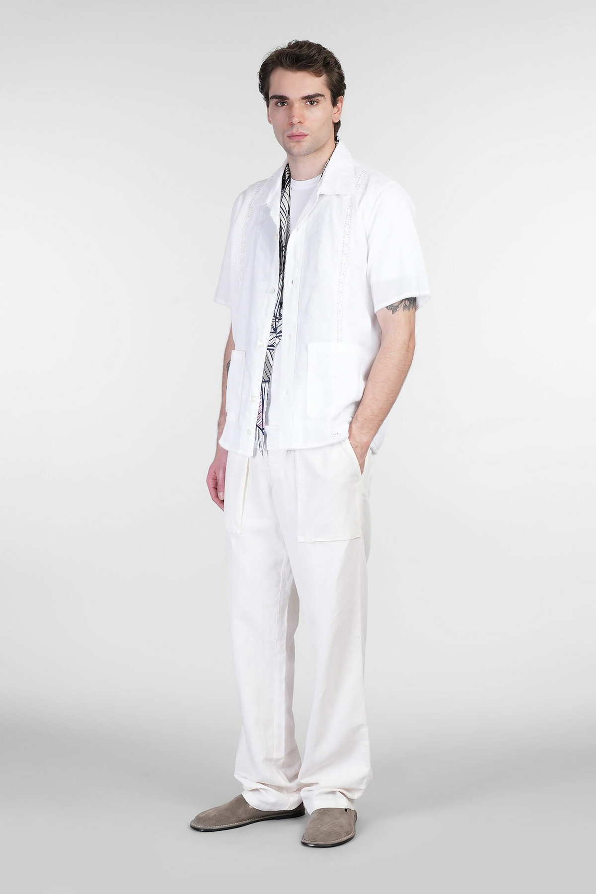 Aspesi Tamara Shirt In White Cotton