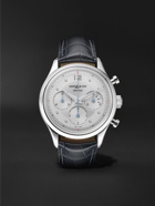 Montblanc - Heritage Automatic Chronograph 41mm Stainless Steel and Alligator Watch, Ref. No. 128670