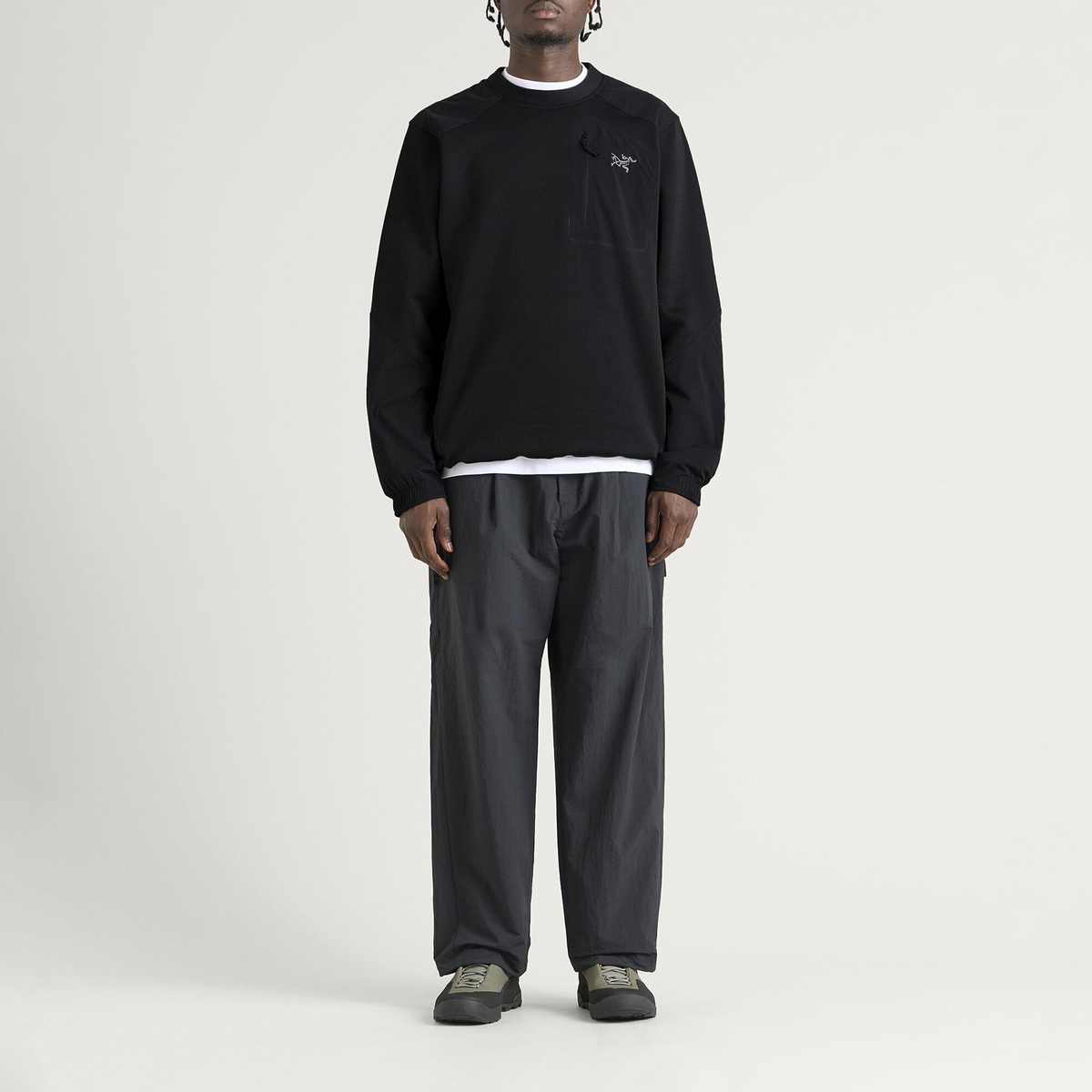 Arc'teryx Men's Arcteryx Konseal Crew Sweatshirt in Black