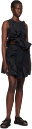Cecilie Bahnsen Black Geo Tank Top