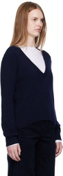 A.P.C. Navy Anae Sweater