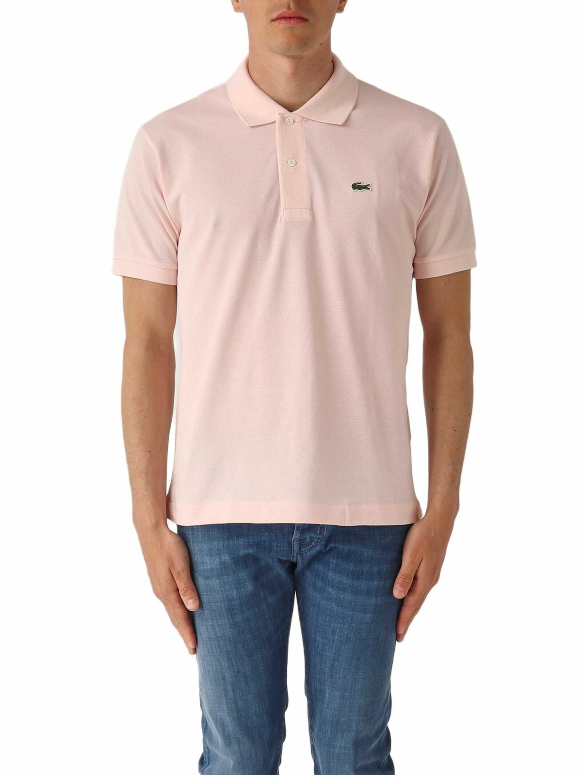 Tシャツ・カットソー LACOSTE Sea Green Piquet Polo Shirt Lacoste Sea Green Piquet Polo Shirt Lacoste