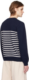 A.P.C. Navy Matthew Sweater