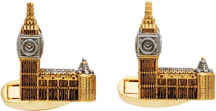 Photo: Paul Smith Gold 'London Souvenir' Cufflinks
