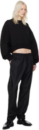 WARDROBE.NYC Black Hailey Bieber Edition HB Track Sweatshirt
