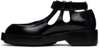 Jil Sander Black Cutout Loafers