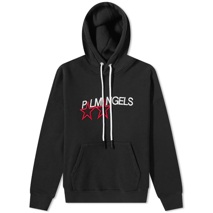 Photo: Palm Angels Racing Star Logo Popover Hoody