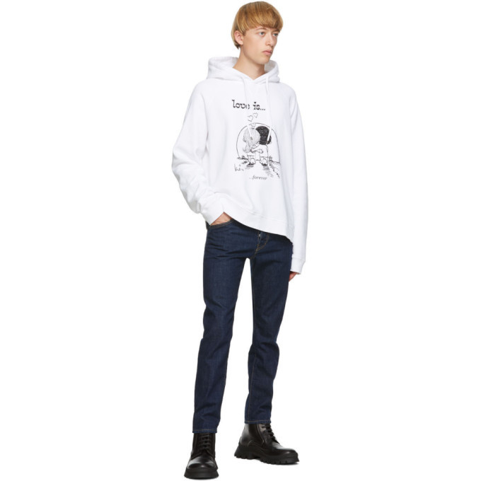 Dsquared2 best sale white hoodie